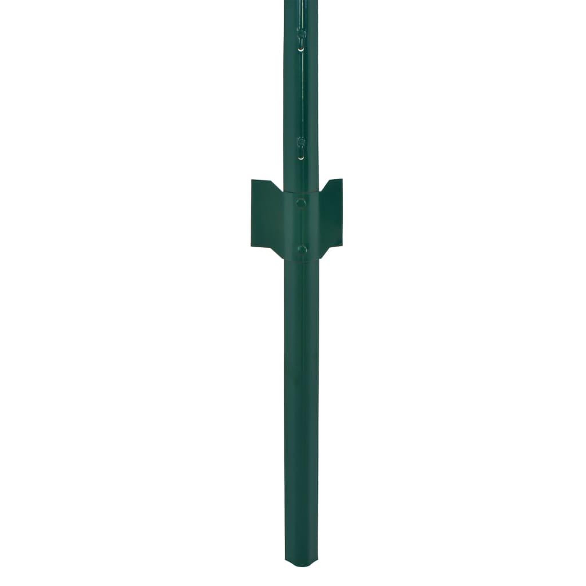 Voir la diapositive 4 : VIDAXL Cloture en grillage metallique avec poteaux Acier 25x2 m Vert