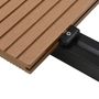 Voir la diapositive 5 : VIDAXL Panneaux de terrasse solides et accessoires WPC 10m² 2,2 m Teck