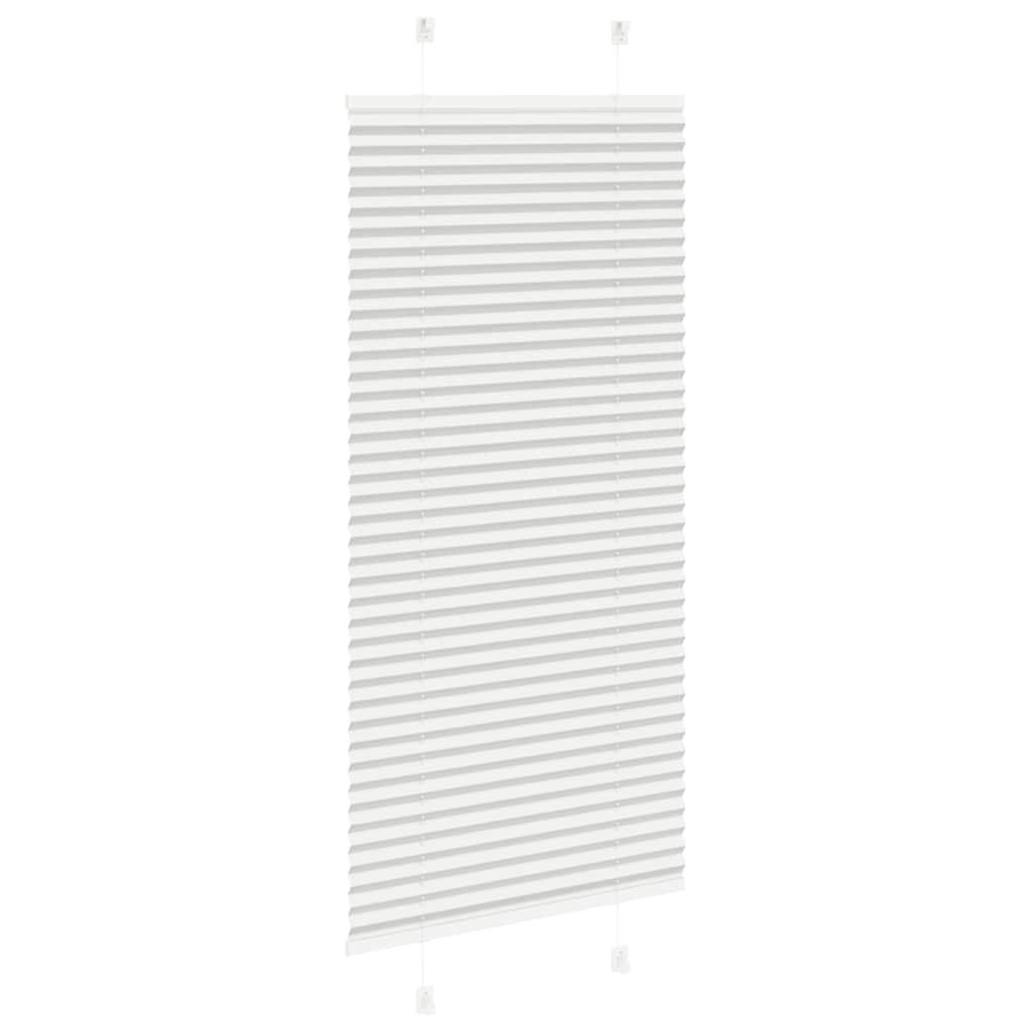 Voir la diapositive 4 : VIDAXL Store plisse gris clair 60x100 cm largeur du tissu 59,4 cm