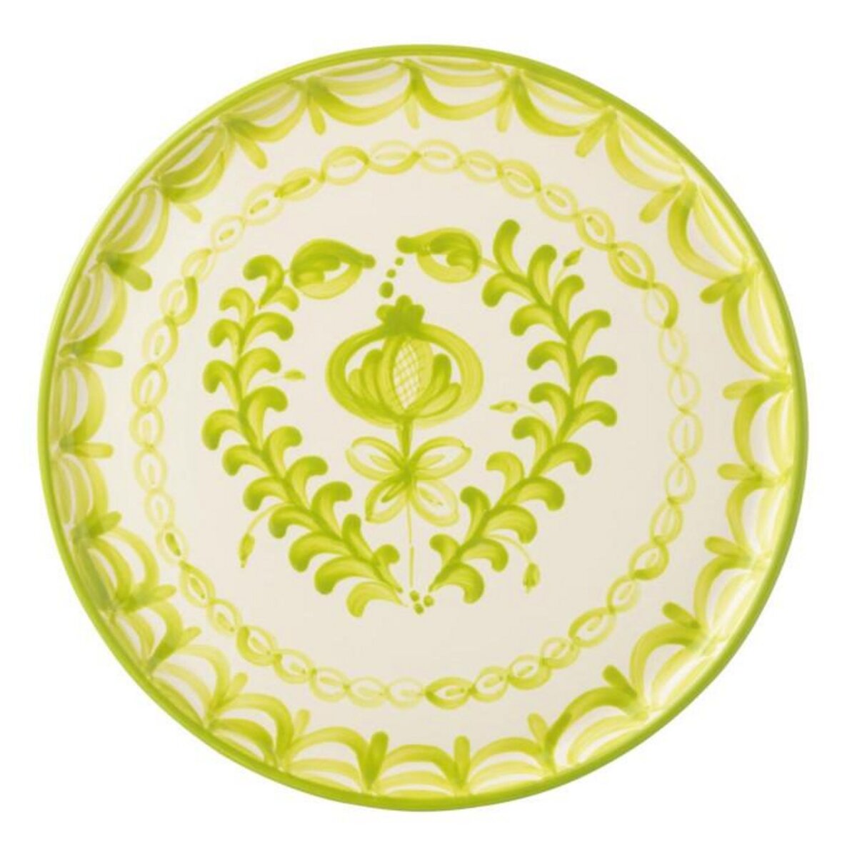 Paris Prix Assiette de Présentation en Céramique  Granada  34cm Vert