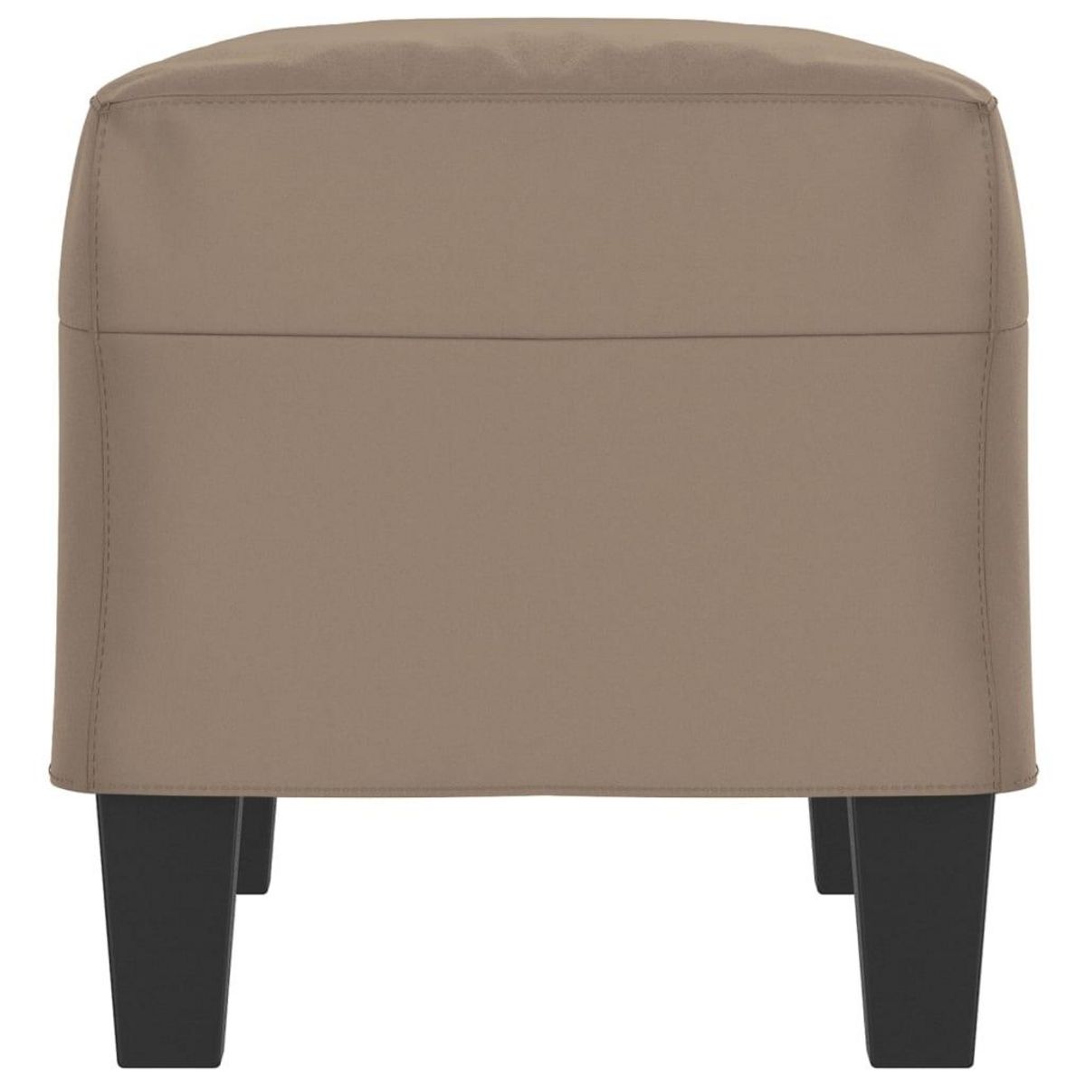 VIDAXL Banc Taupe 70x35x41 cm Tissu microfibre