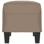 Voir la diapositive 4 : VIDAXL Banc Taupe 70x35x41 cm Tissu microfibre