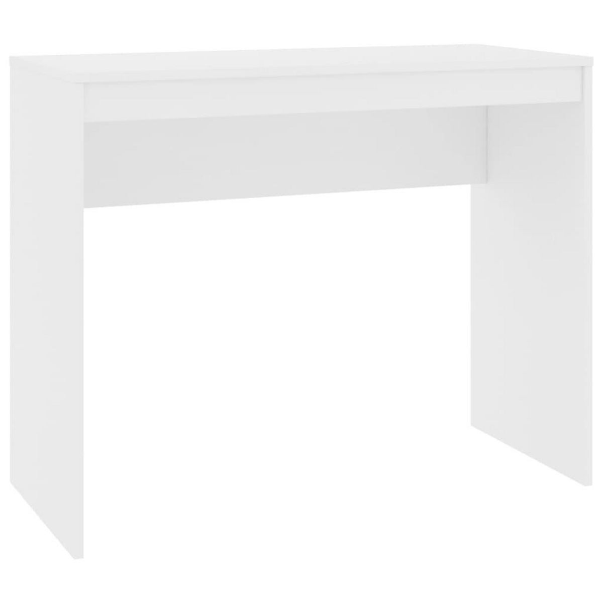 VIDAXL Bureau Blanc 90x40x72 cm Bois d'ingenierie