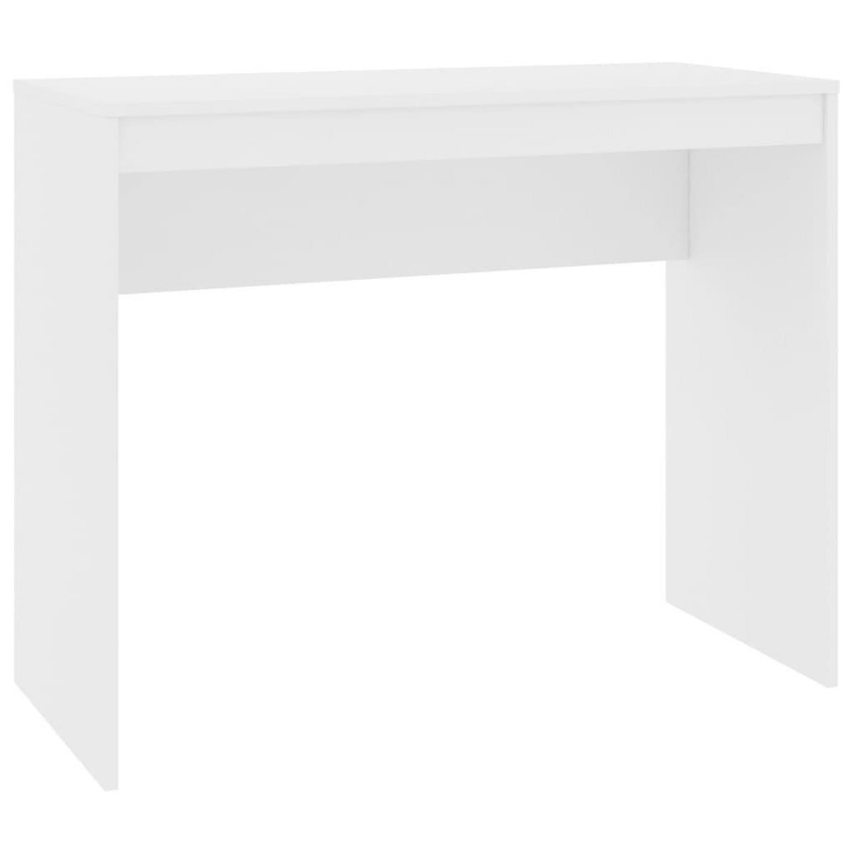 VIDAXL Bureau Blanc 90x40x72 cm Bois d'ingenierie