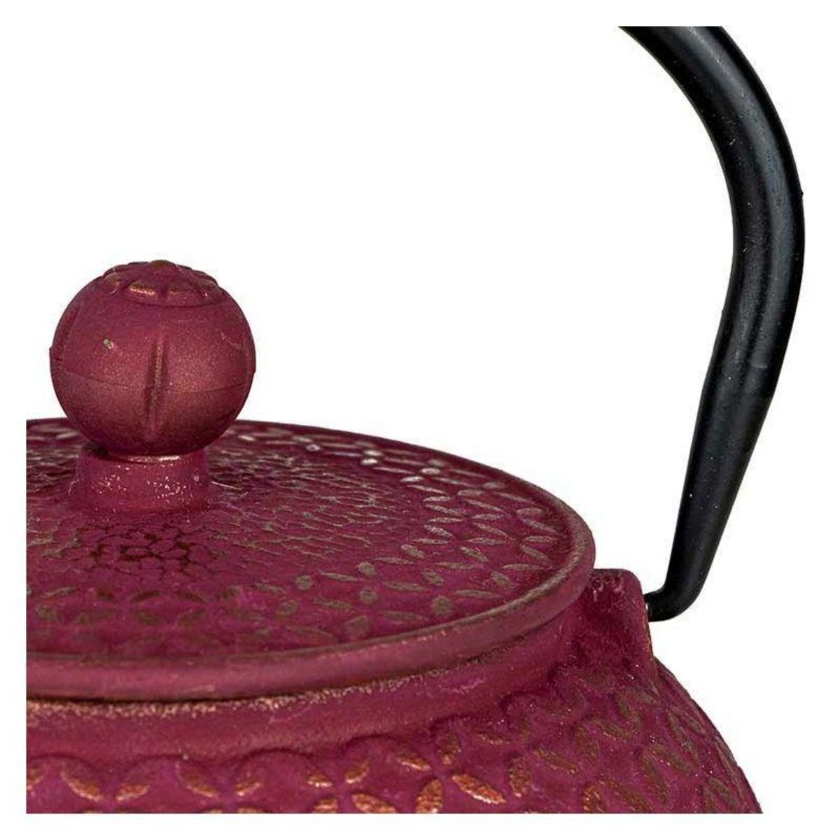 Aromandise Théière en fonte Tsubaki rose - 600 ml