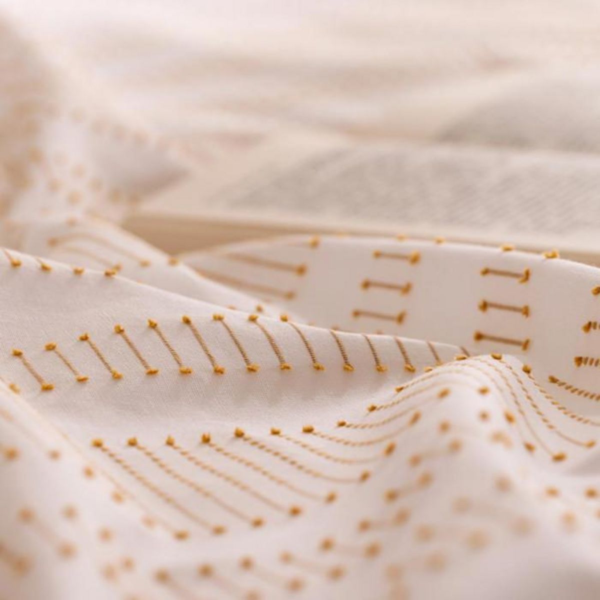 ATMOSPHERA Parure de Lit 3 Pièces  Osao  240x220cm Blanc