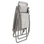 Voir la diapositive 2 : LAFUMA Fauteuil relax pliant multipositions brumeRT2 