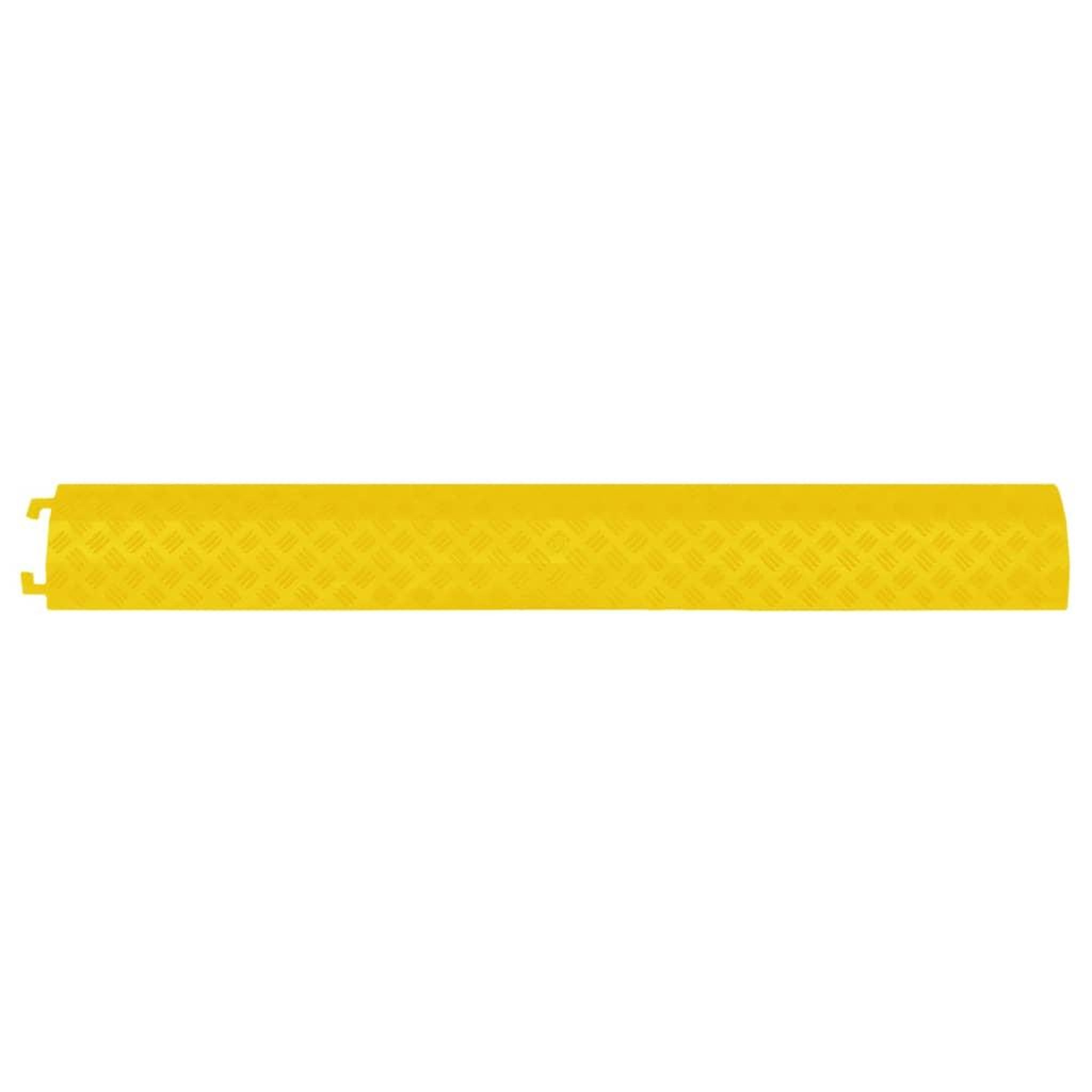 Voir la diapositive 4 : VIDAXL Rampes de protection de cable 2 pcs 98,5 cm Jaune
