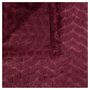 Voir la diapositive 2 : ACTUEL Plaid uni en flanelle 230gsm