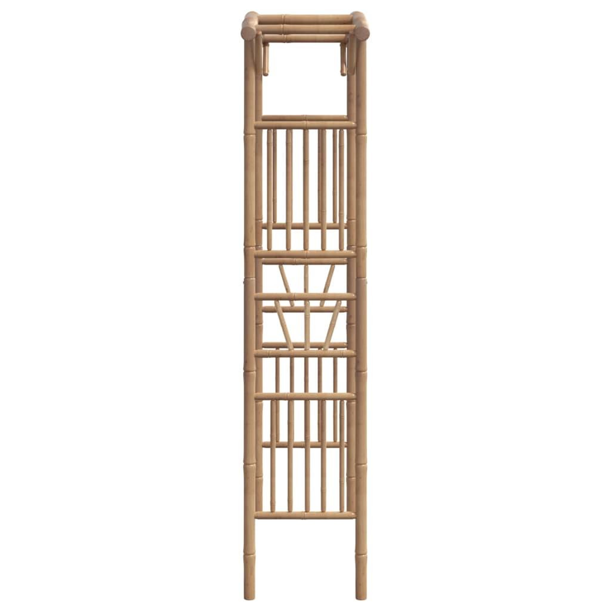 Voir la diapositive 5 : VIDAXL Arche pour rosiers Bambou 118x40x187 cm