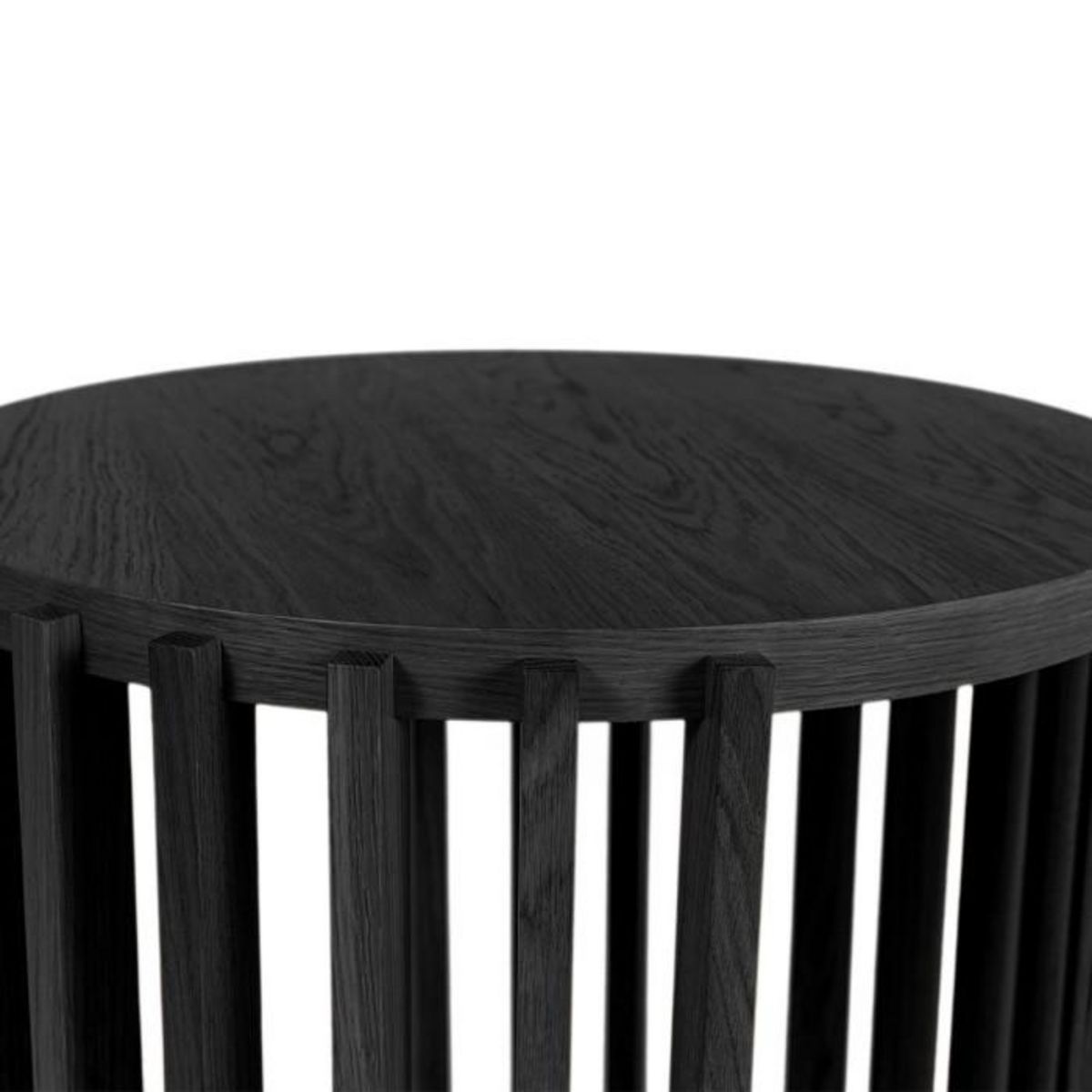 Paris Prix Table d'Appoint Design  Drume  58cm Noir