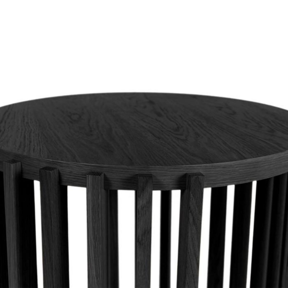 Paris Prix Table d'Appoint Design  Drume  58cm Noir