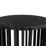 Voir la diapositive 4 : Paris Prix Table d'Appoint Design  Drume  58cm Noir