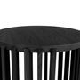 Voir la diapositive 4 : Paris Prix Table d'Appoint Design  Drume  58cm Noir