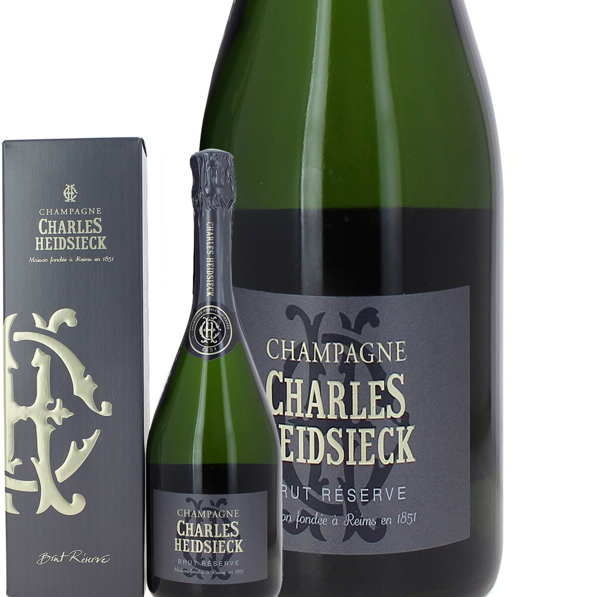 Champagne Charles Heidsieck Brut Reserve 75cl etui