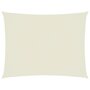 Voir la diapositive 2 : VIDAXL Voile de parasol tissu oxford rectangulaire 6x7 m creme