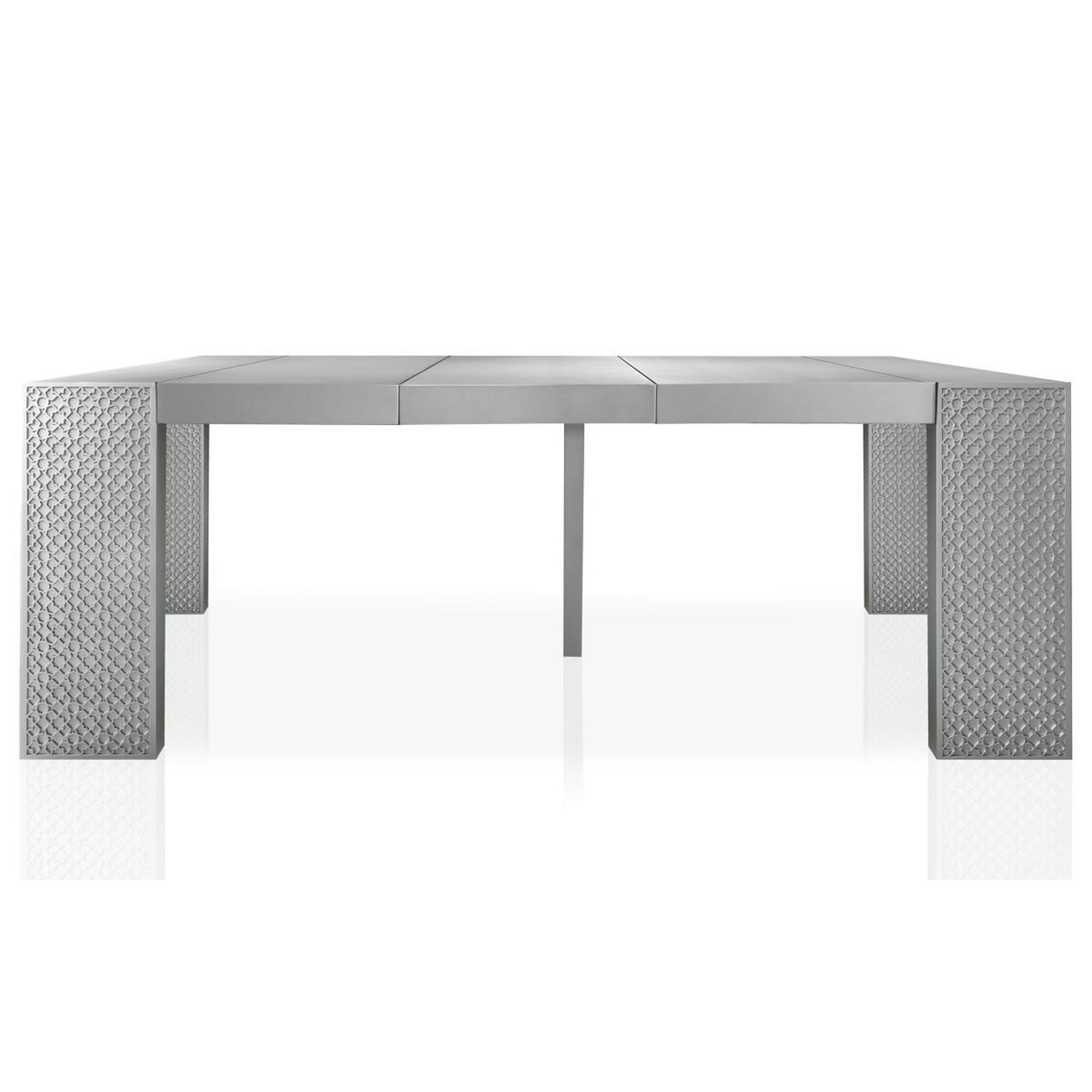 Voir la diapositive 3 : Paris Prix Table console extensible  orient  50-200cm gris