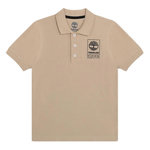 TIMBERLAND Polo  Garçon Enfant Timberland T60061. Coloris disponibles : Beige