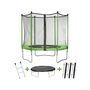Voir la diapositive 1 : Habitat et Jardin Trampoline  Yoopi  - Ø 1.8 m - Avec filet + Echelle + Couverture + Kit d'ancrage