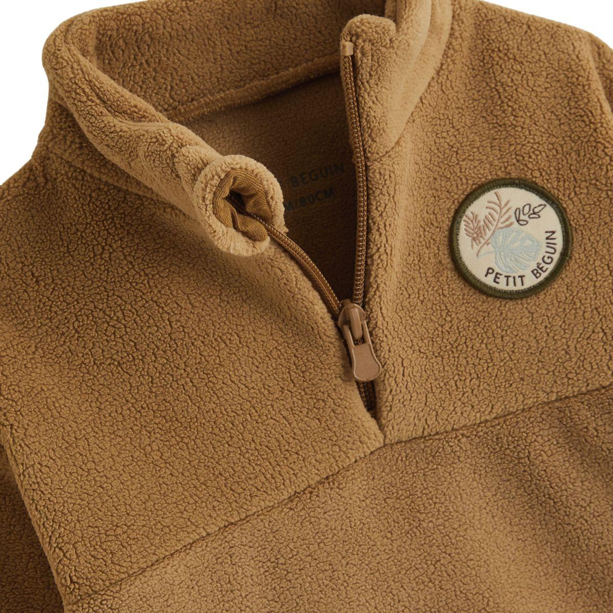 Voir la diapositive 3 : PETIT BEGUIN Ensemble bébé sweat en polaire et pantalon en molleton Ubatuba