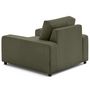 Voir la diapositive 3 : LISA DESIGN Pivoine - fauteuil en velours côtelé
