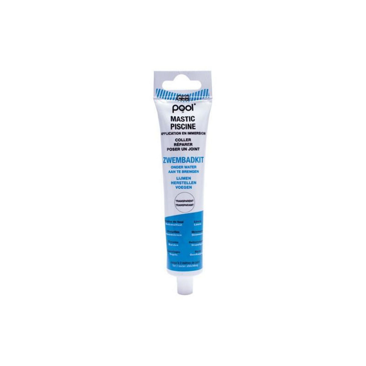 Geb POOL MASTIC PISCINE TUBE 80ML TRANSP. GEB - 590930