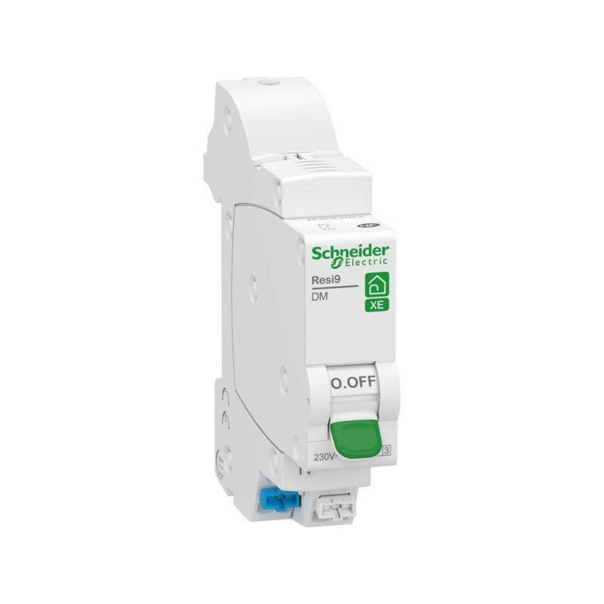 Schneider Electric Disjoncteur embrochable courbe C phase + neutre 20A Resi9 XE, SCHNEIDER ELECTRIC