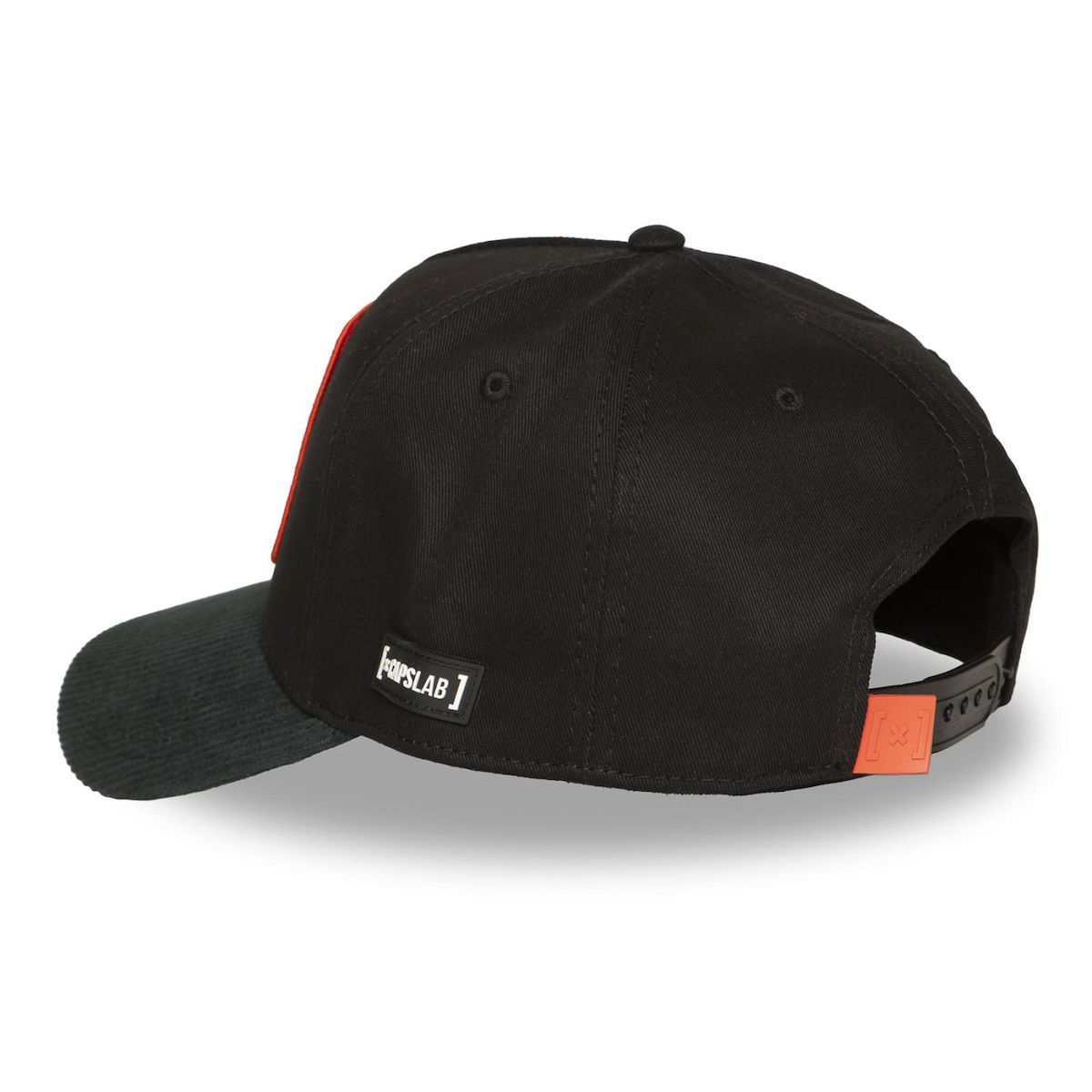 CAPSLAB Casquette trucker prenium semi curved Logo Bakugo