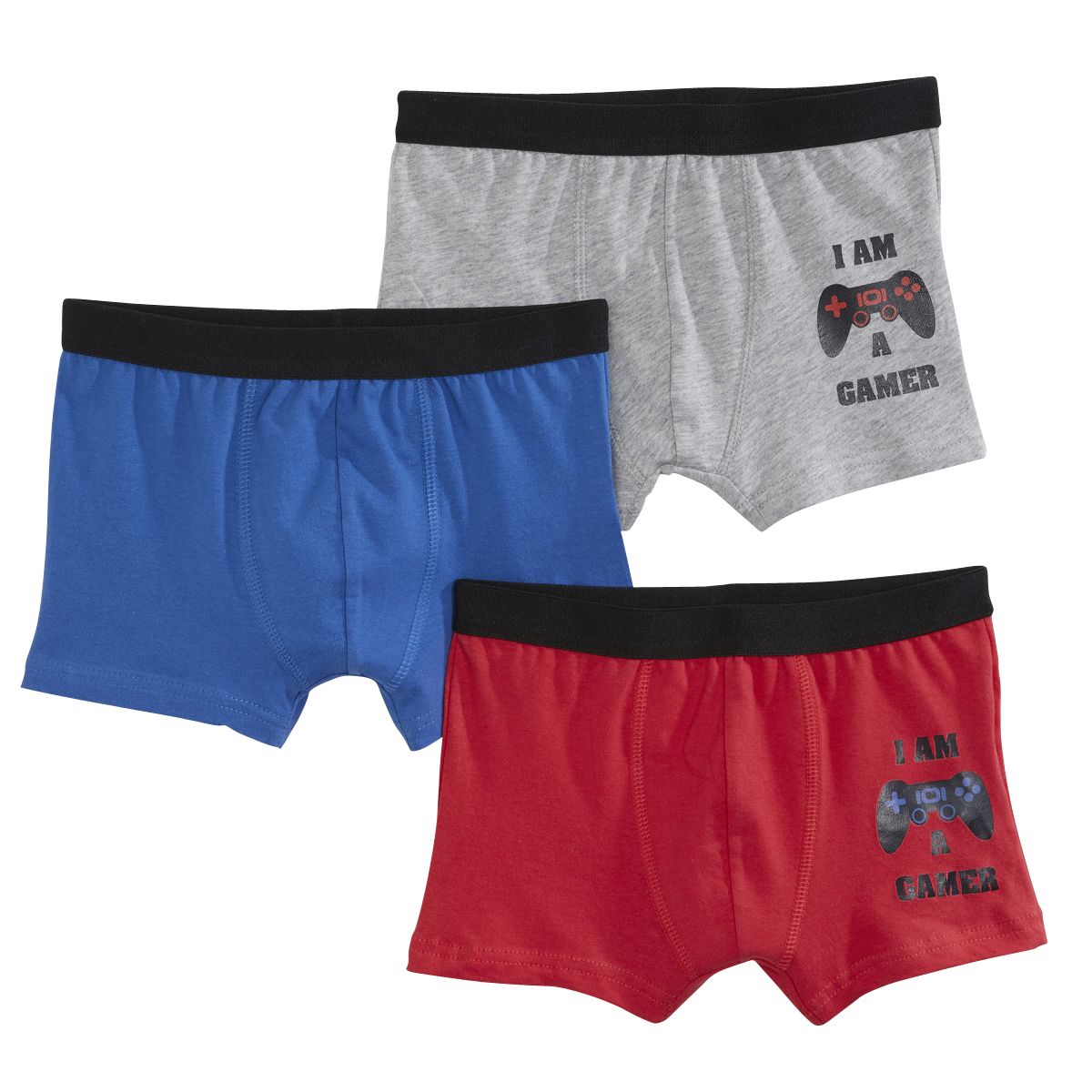 IN EXTENSO Lot de 3 boxers garçon