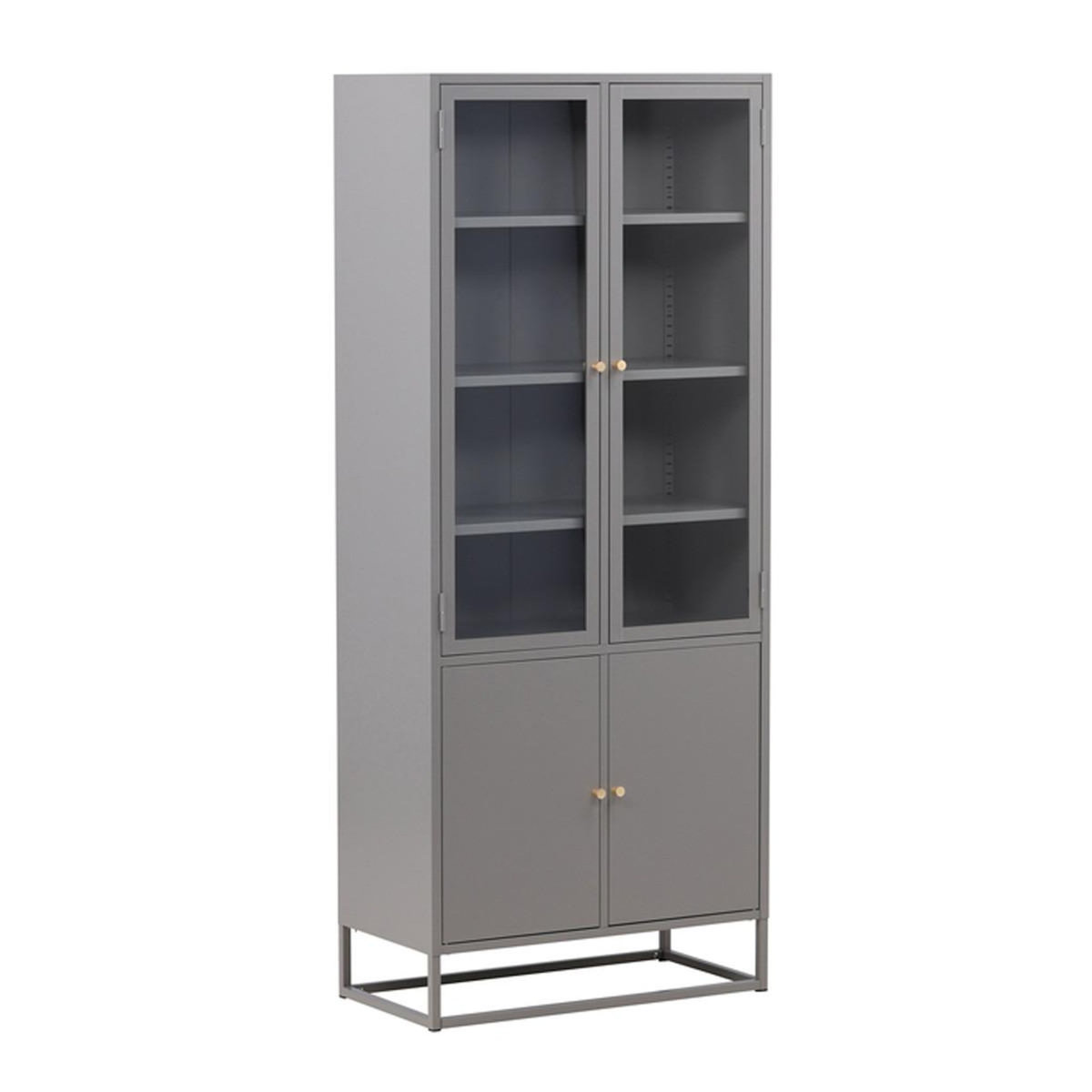 Paris Prix Vaisselier 4 Portes  Bakal  190cm Gris