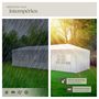 Voir la diapositive 4 : tectake Pavillon 9 x 3 m en système emboîtable blanc