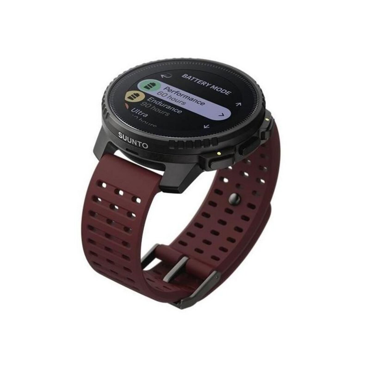 Suunto Montre connectée sport - SUUNTO - VERTICAL - Black Ruby