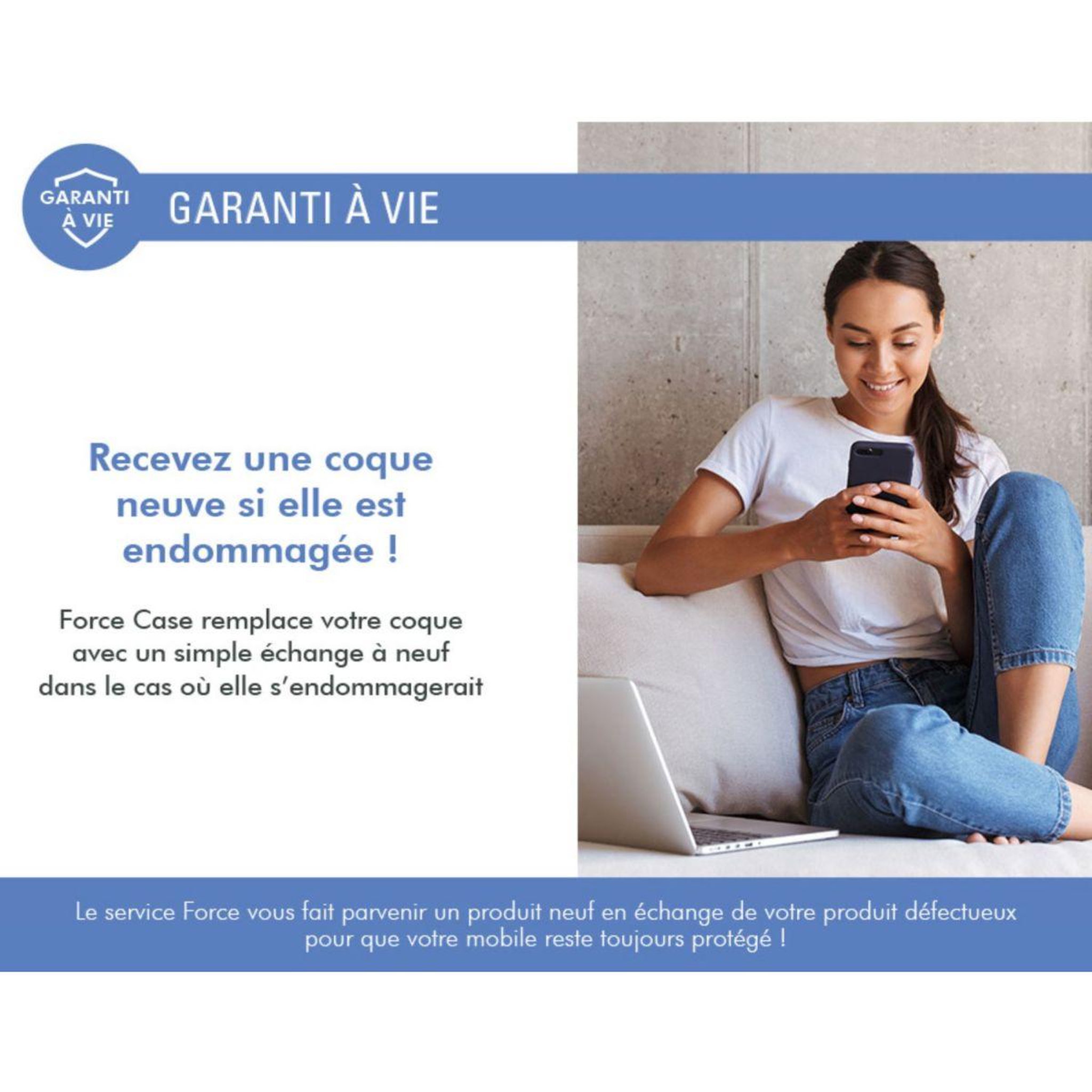 Voir la diapositive 4 : FORCE CASE Coque samsung s23fe plastique recyclé