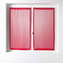 Voir la diapositive 1 : Paris Prix Paire de Voilages  Castille  60x90cm Rouge