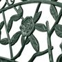 Voir la diapositive 3 : VIDAXL Banc de jardin 100 cm Aluminium coule Vert