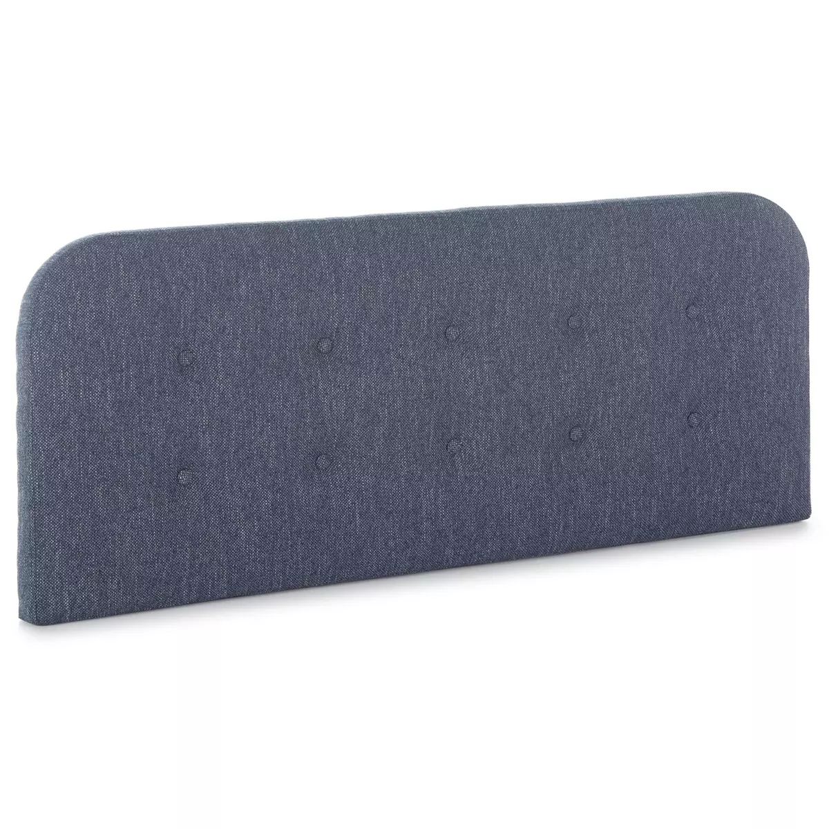 MARCKONFORT Tête de lit tapissée Saona 140x60 cm Couleur Bleu, 8 cm d'épaisseur