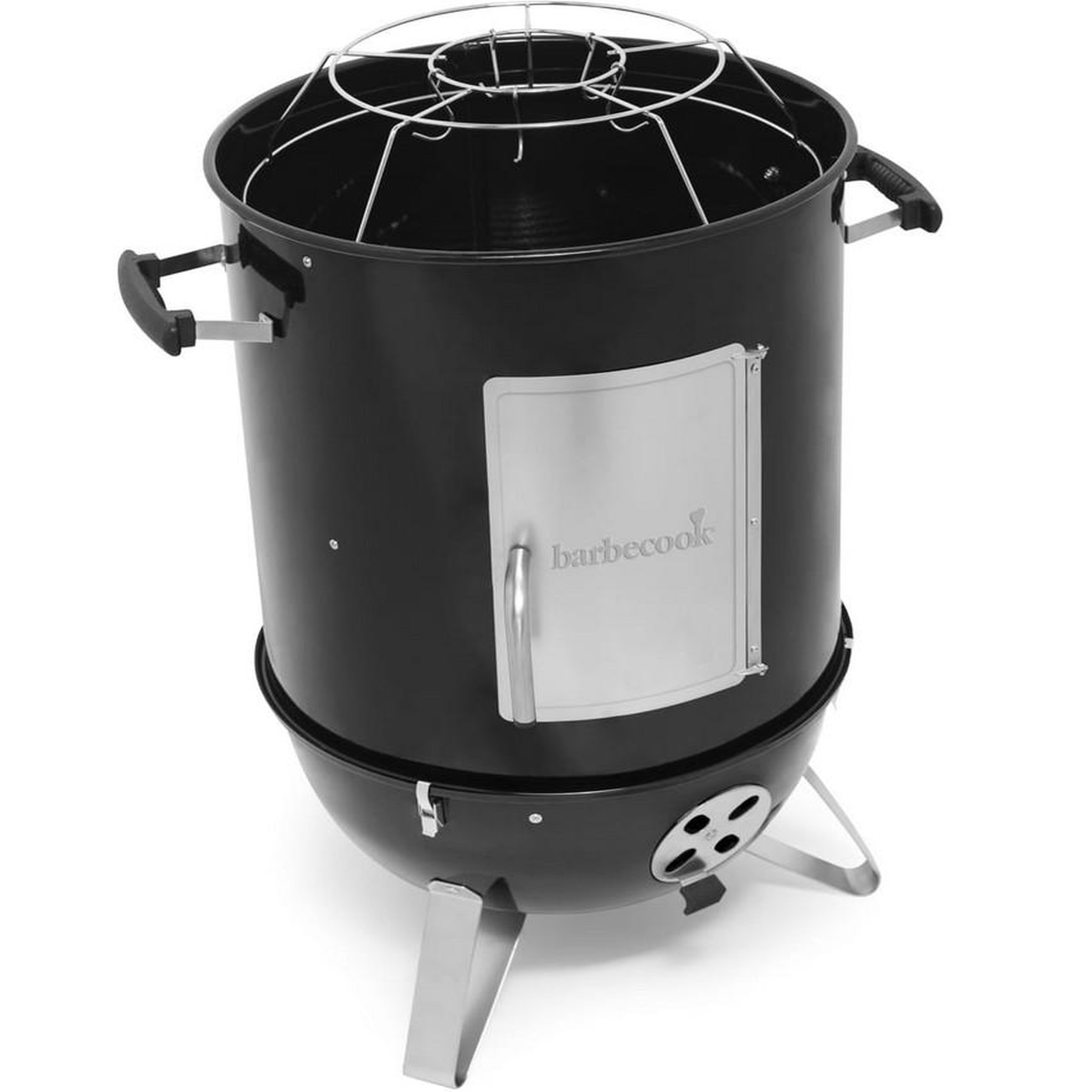 Voir la diapositive 3 : BARBECOOK Fumoir à charbon 39cm noir - 223.9839.000