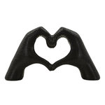 Paris Prix Mains Cœur Déco  Lover  25cm Noir