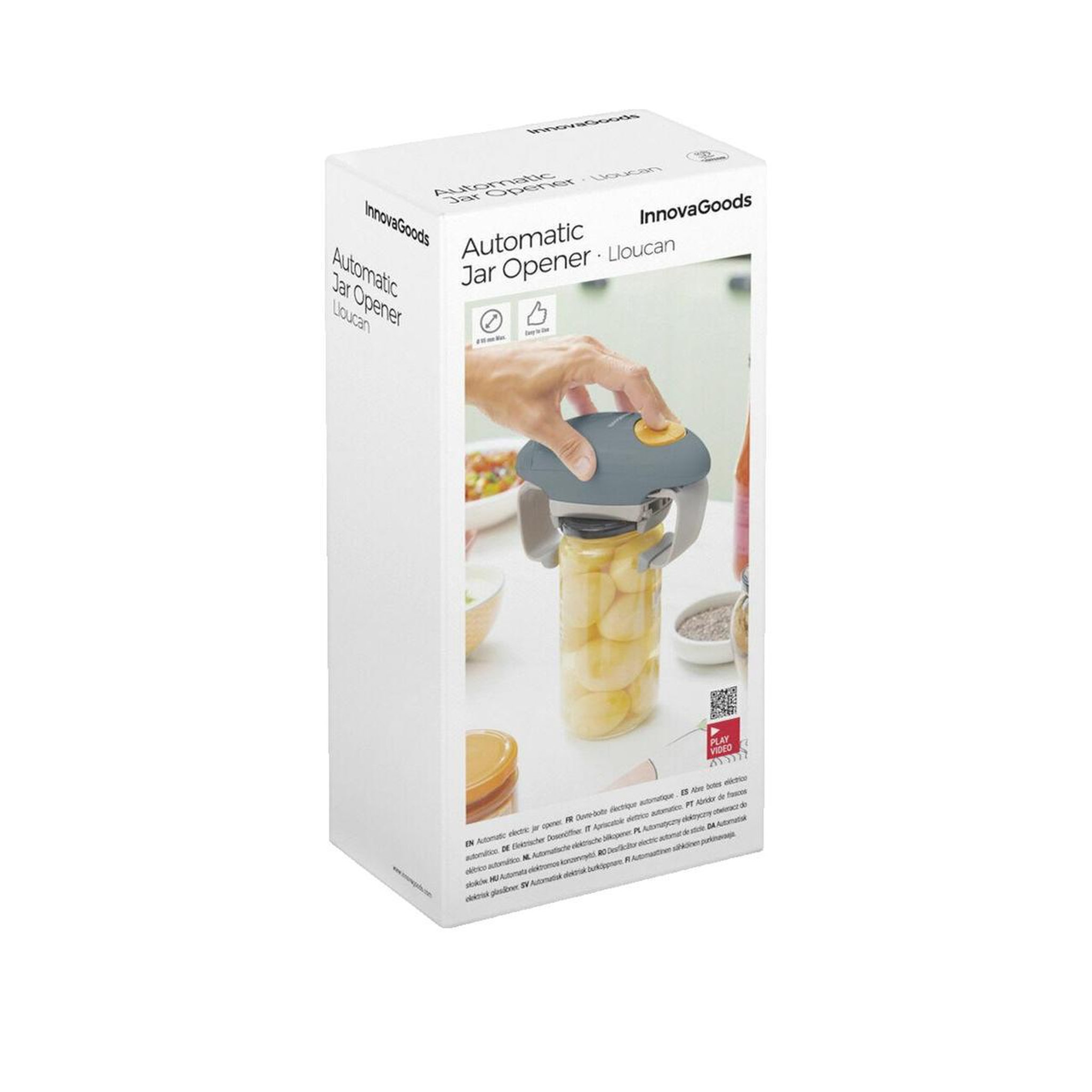 Voir la diapositive 2 : INNOVAGOODS Ouvre boite InnovaGoods lloucan couleur gris/orange