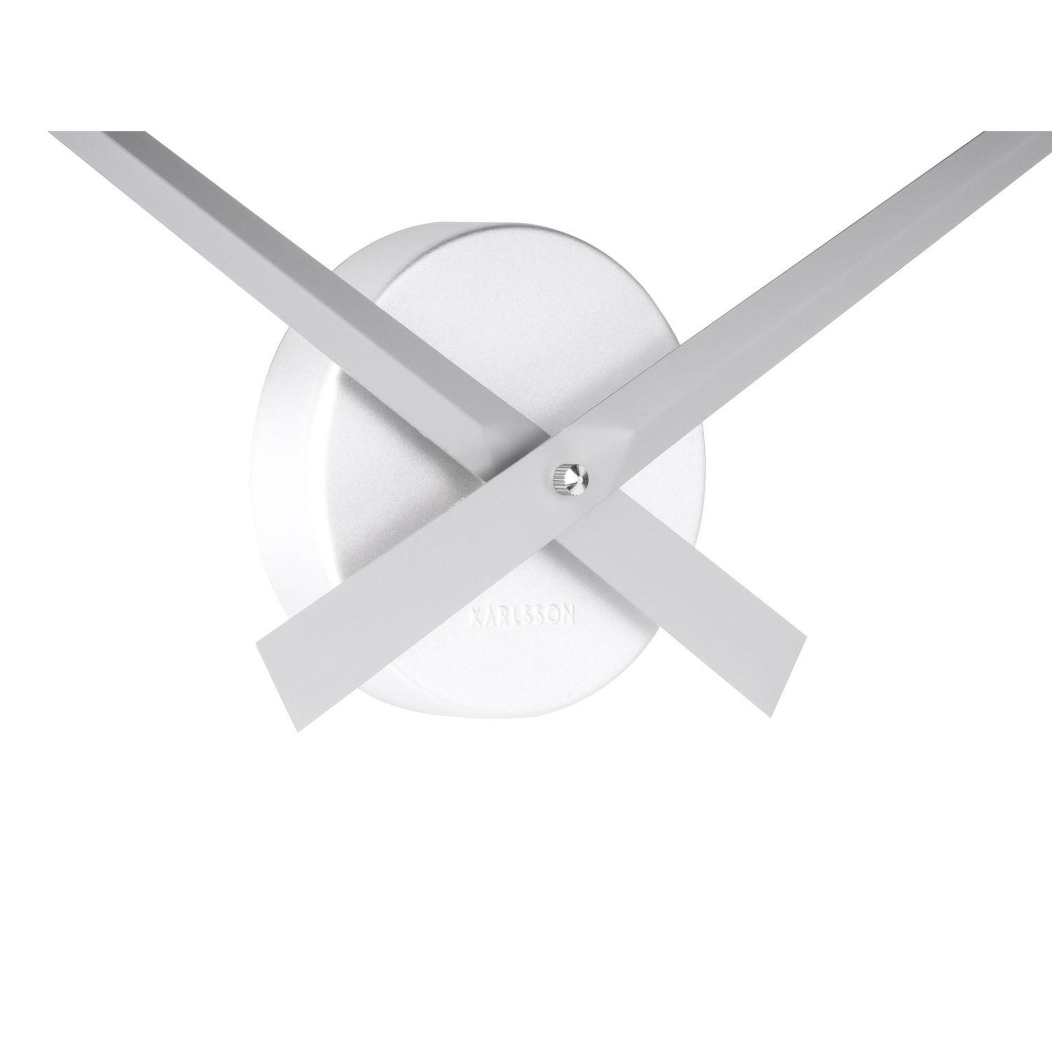 Voir la diapositive 2 : Karlsson Horloge murale design minimaliste Little Big time