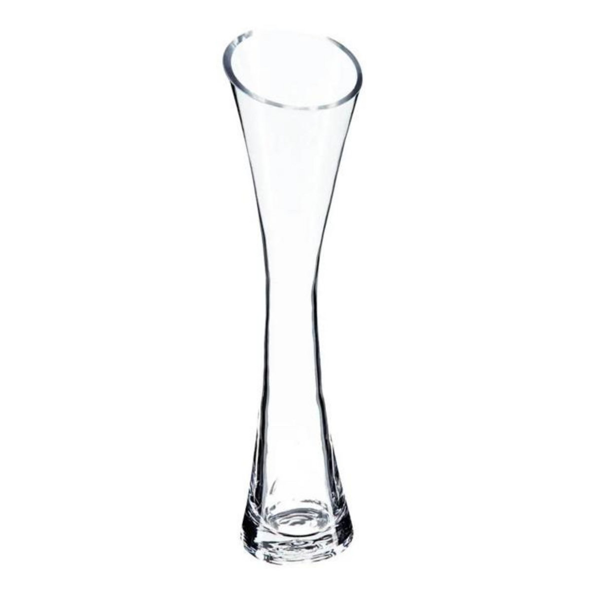 ATMOSPHERA Soliflore en Verre Évasé  Tia  30cm Transparent