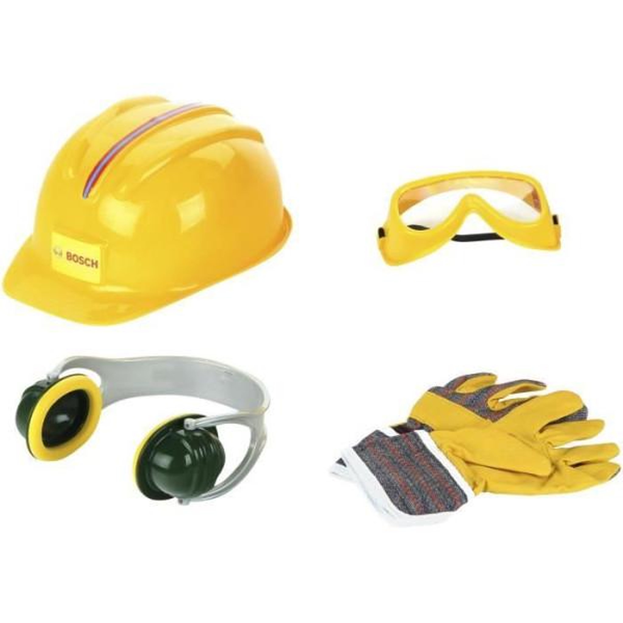 Klein Set d'accessoires de bricolage bosch avec casque, 4 pieces - klein - 8537