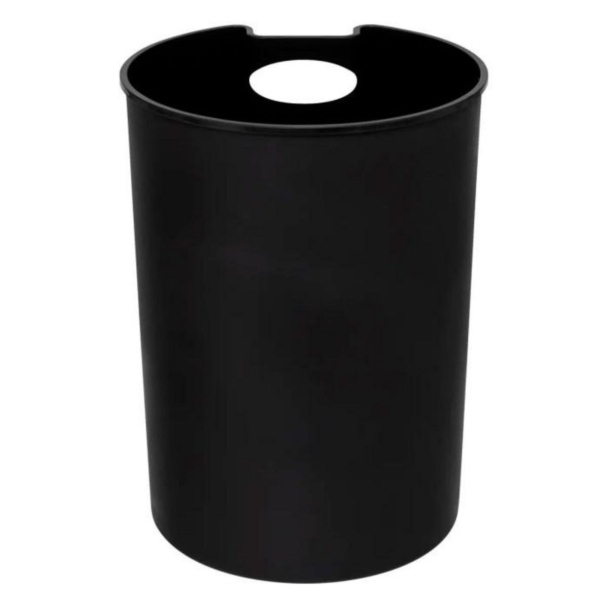 FIVE Poubelle en Métal  Delta  6L Inox Noir