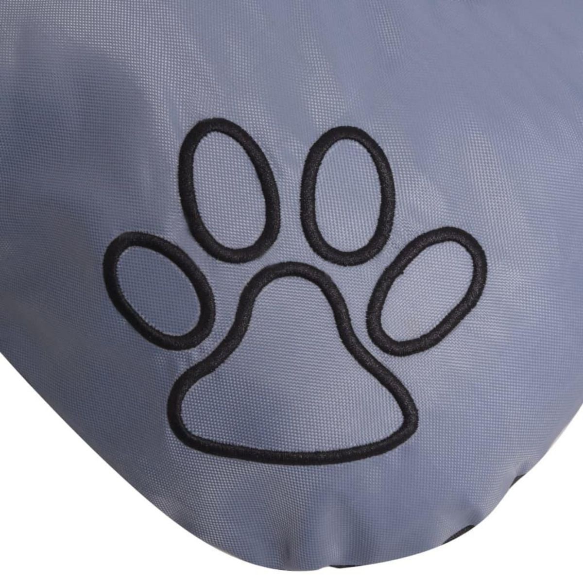 VIDAXL Matelas pour chiens Taille L Gris
