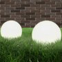 VIDAXL Lampes a LED sous forme de boule 4 pcs Spherique 30 cm PMMA