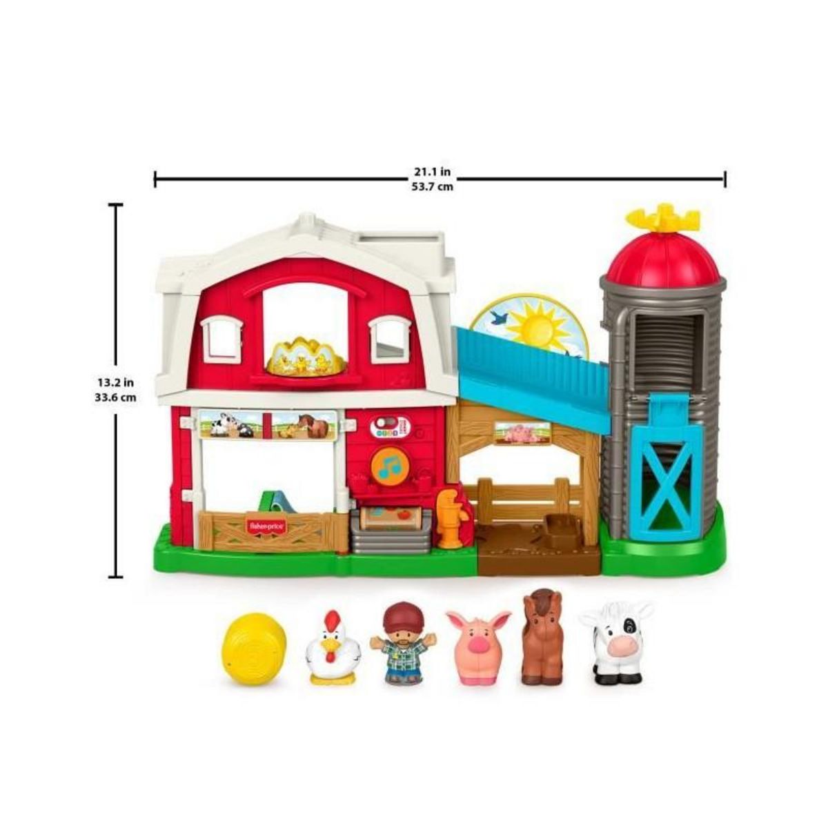 FISHER PRICE Fisher-Price - Coffret multilingue Little People - Les Animaux de la Ferme - Fisher-Price - JGX08