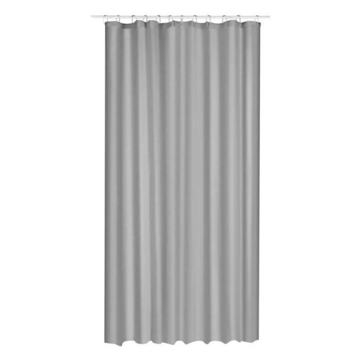 B BASIC & CO Rideau de Douche  Eva  180x200cm Gris