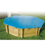 Voir la diapositive 2 : Piscine bois Océa  430 - H120cm - Liner Bleu Bâche de sécurité  430 cm 