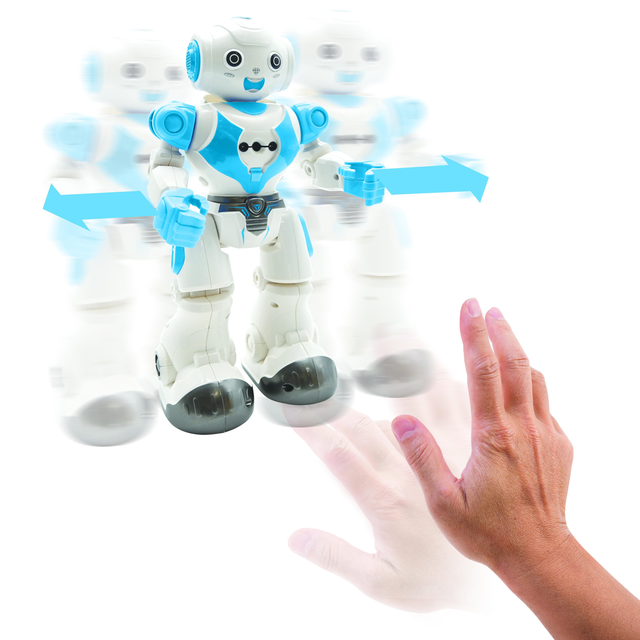 Voir la diapositive 3 : Lexibook Powerman Neo Robot Interactif Français