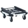 Voir la diapositive 3 : VIDAXL Chariot de transport pliable 150 kg Aluminium Argente